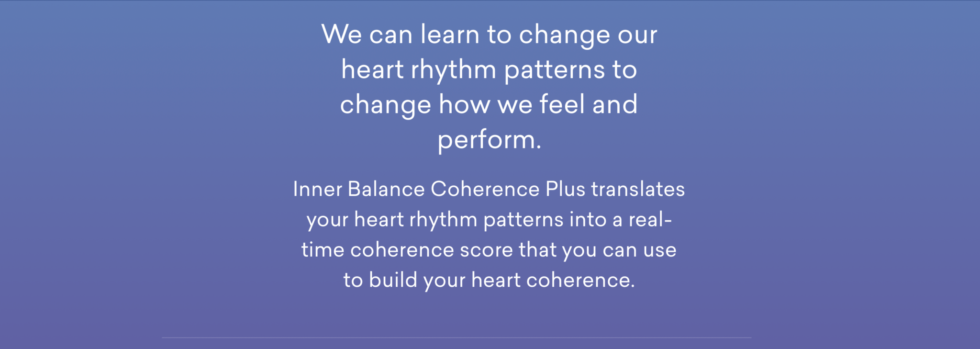 Inner Balance™ Coherence Plus | HeartMath South Africa